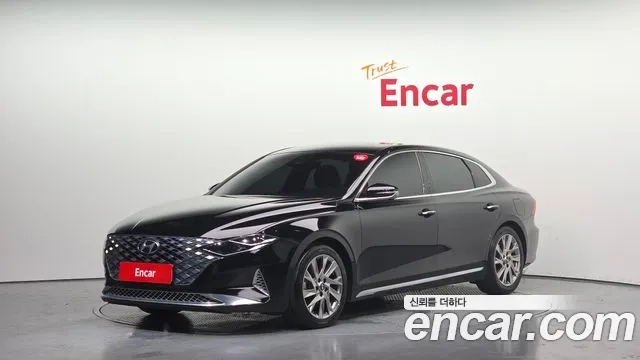 Hyundai The New Grandeur IG Hybrid 2020 Черный из Кореи