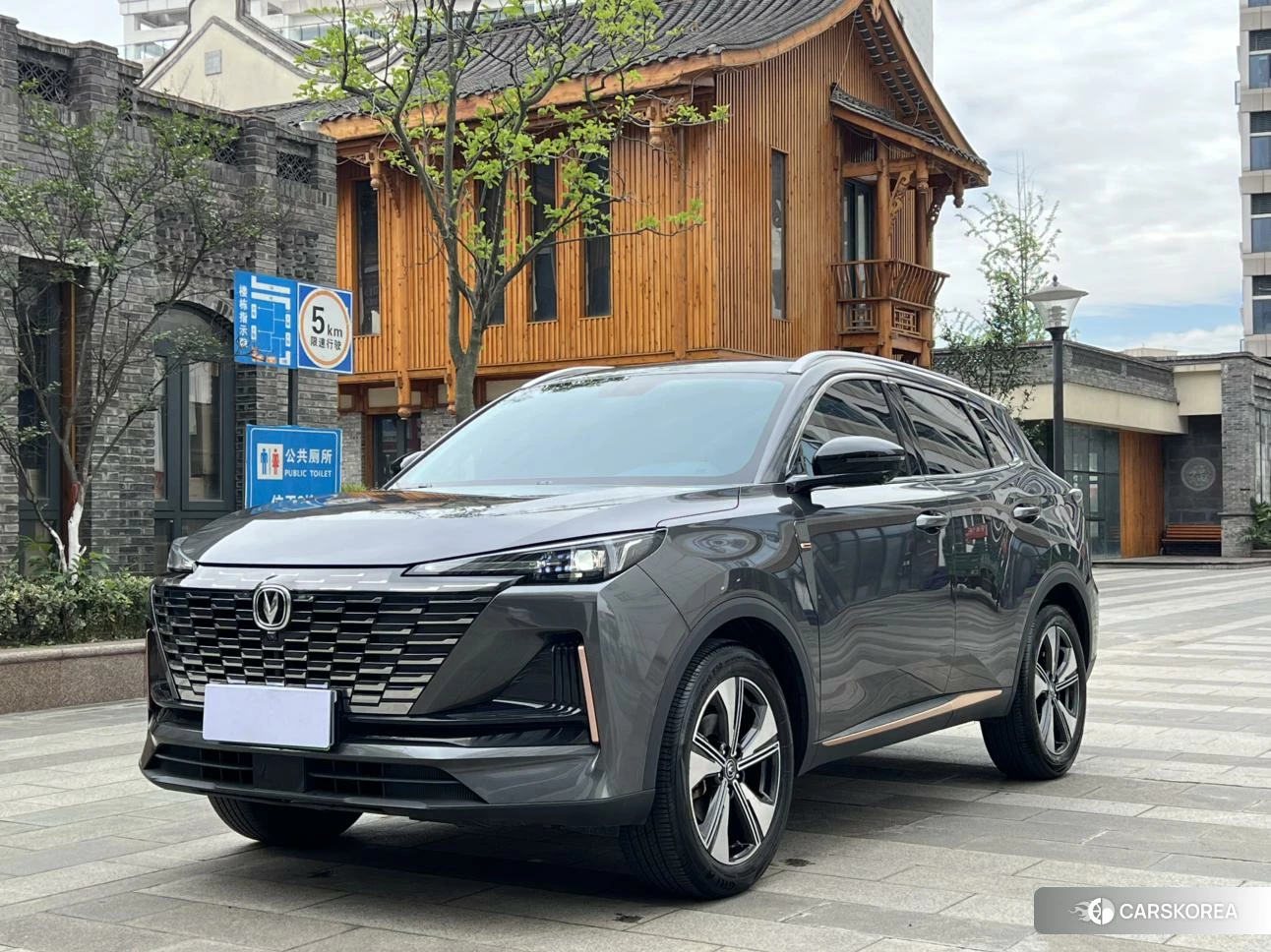 Chang'an CS55 PLUS 2021 Темно-серый из Китая