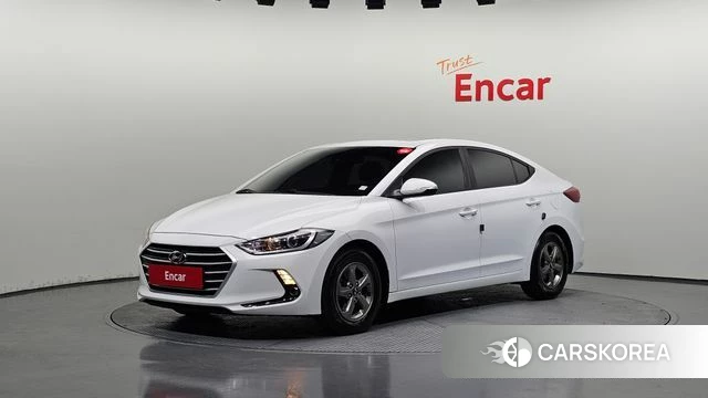 Hyundai Avante AD 2018 Белый из Кореи