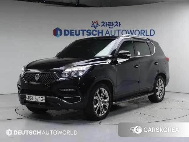 Ssangyong G4 Rexton 2018 Черный из Кореи