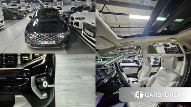 Hyundai The New Grandeur IG Hybrid 2022 Черный из Кореи