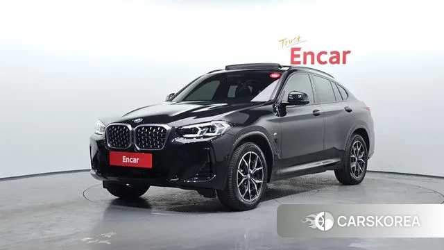 BMW X4 (G02) 2024 Черный из Кореи