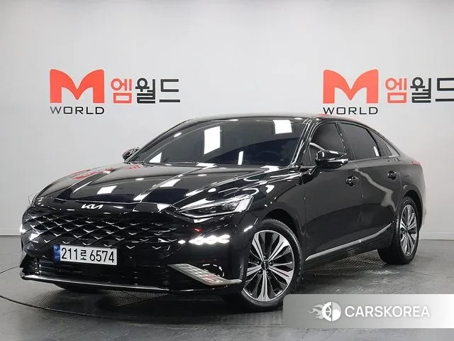 Kia K8 Hybrid 2024 Черный из Кореи