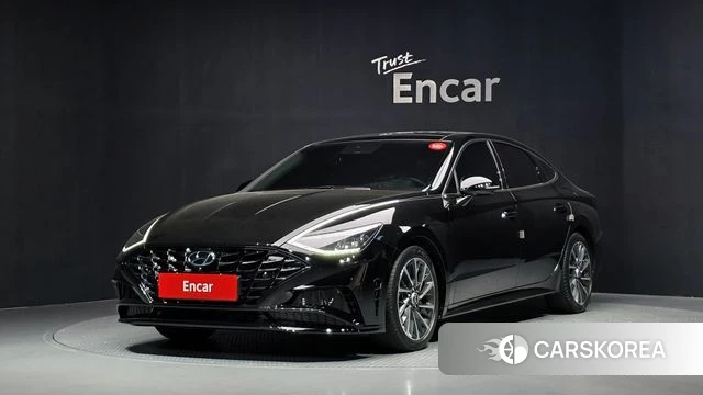 Hyundai Sonata (DN8) 2021 Черный из Кореи
