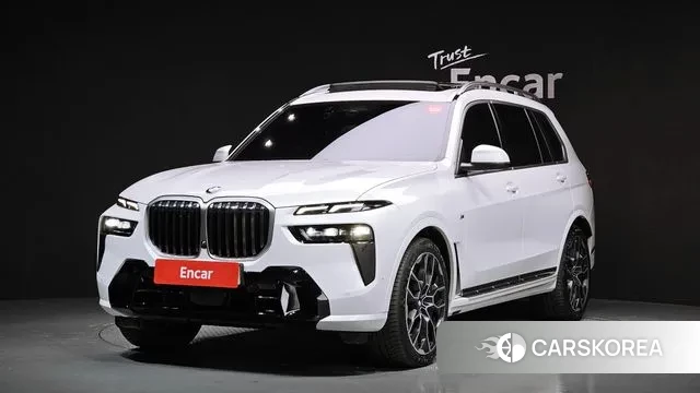 BMW X7 (G07) 2023 Белый из Кореи