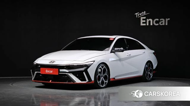 Hyundai The New Avante (CN7) 2025 Белый из Кореи