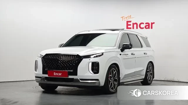 Hyundai Palisade 2022 Белый из Кореи
