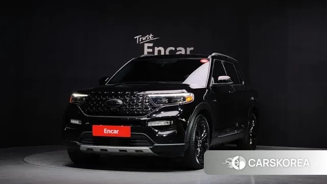 Ford Explorer 6th Generation 2022 Черный из Кореи