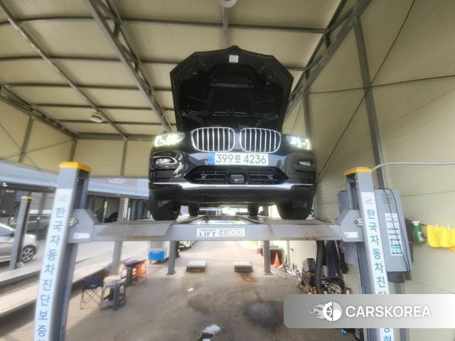 BMW X4 (G02) 2021 Черный из Кореи