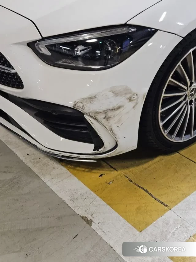 Mercedes-Benz C-Class W206 2023 Белый из Кореи