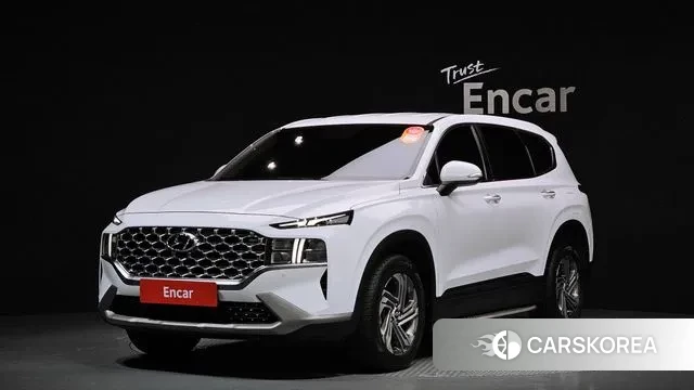 Hyundai The New Santa Fe 2021 Белый из Кореи