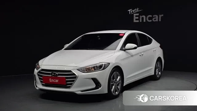 Hyundai Avante AD 2018 Белый из Кореи