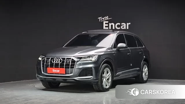 Audi Q7 (4M) 2021 Серый из Кореи