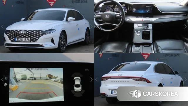 Hyundai The New Grandeur IG 2021 Белый из Кореи