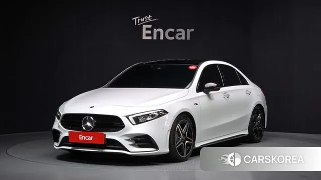 Mercedes-Benz A-Class W177 2022 Белый из Кореи