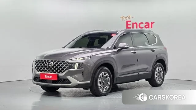 Hyundai The New Santa Fe 2022 Серый из Кореи