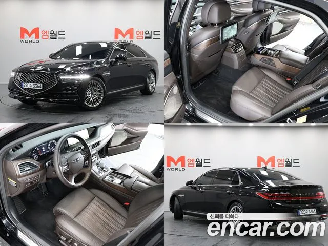 Genesis G90 2021 Черный из Кореи