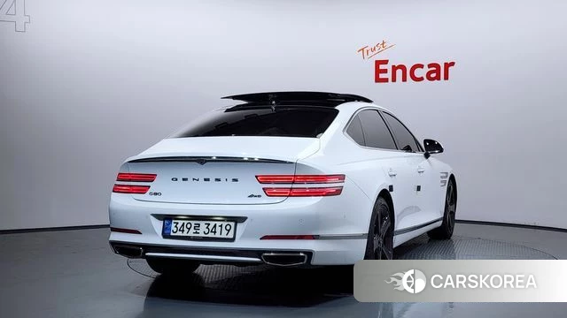 Genesis G80 (RG3) 2021 Белый из Кореи