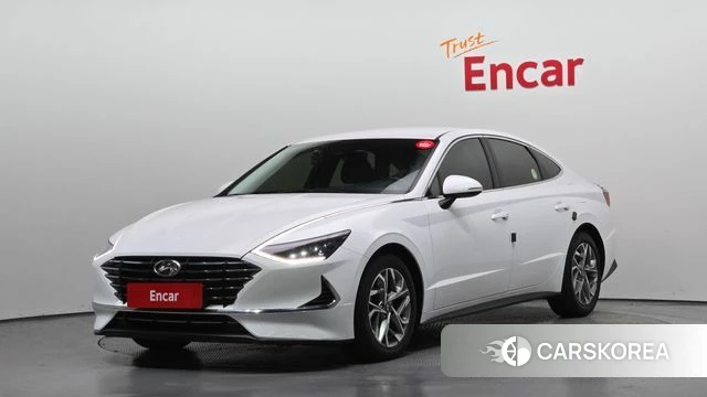 Hyundai Sonata (DN8) 2023 Белый из Кореи