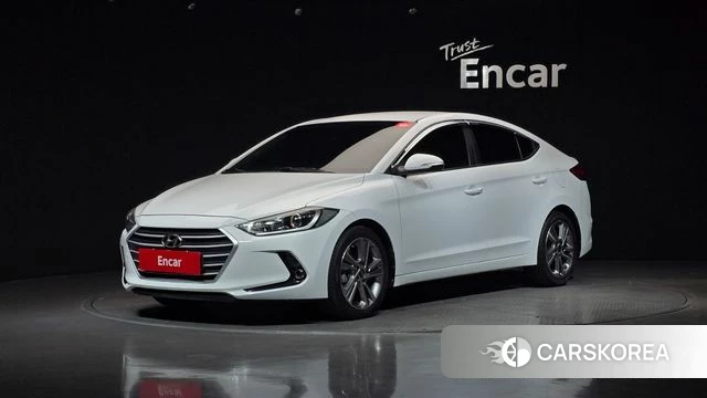 Hyundai Avante AD 2018 Белый из Кореи