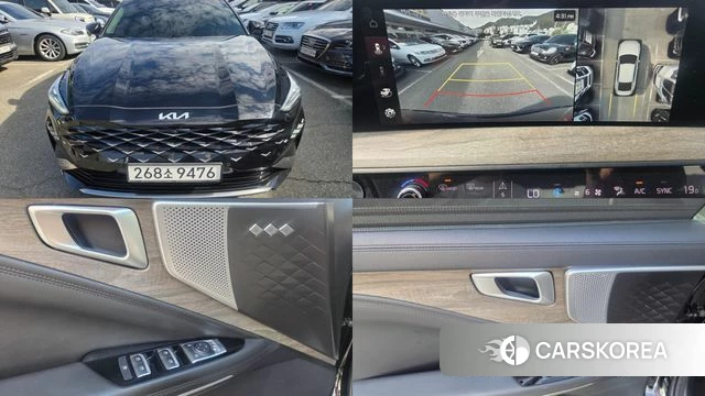 Kia K8 2023 Черный из Кореи