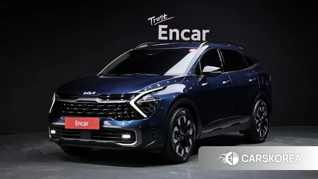 Kia Sportage 5th Generation 2021 Синий из Кореи