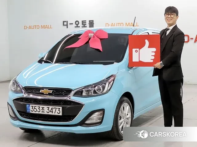 Chevrolet (GM Daewoo) The New Spark 2022 Небесно-голубой из Кореи