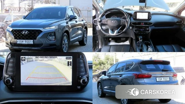 Hyundai Santa Fe TM 2018 Серый из Кореи