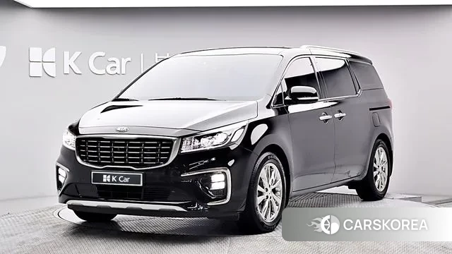 Kia The New Carnival 2019 Черный из Кореи