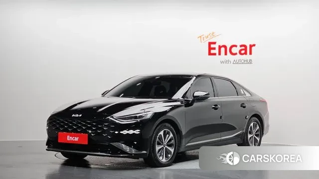 Kia K8 Hybrid 2022 Черный из Кореи