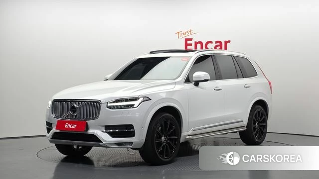 Volvo XC90 second Generation 2018 Белый из Кореи
