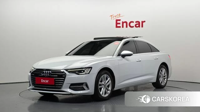 Audi A6 (C8) 2023 Белый из Кореи