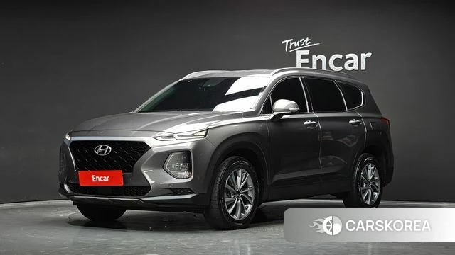 Hyundai Santa Fe TM 2018 Серый из Кореи