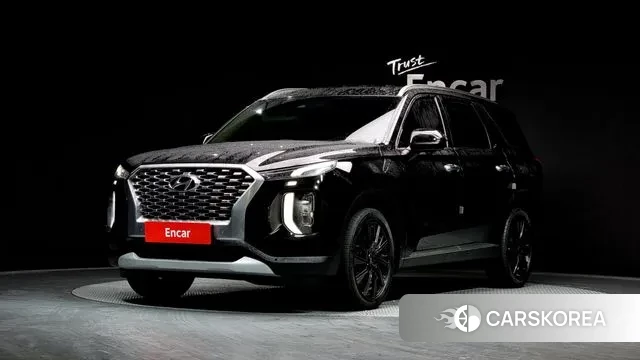Hyundai Palisade 2021 Черный из Кореи
