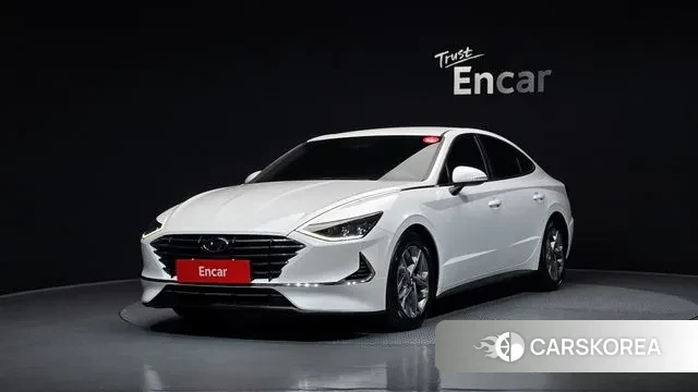 Hyundai Sonata (DN8) 2022 Белый из Кореи