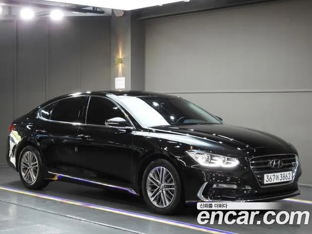 Hyundai Grandeur IG 2018 Черный из Кореи