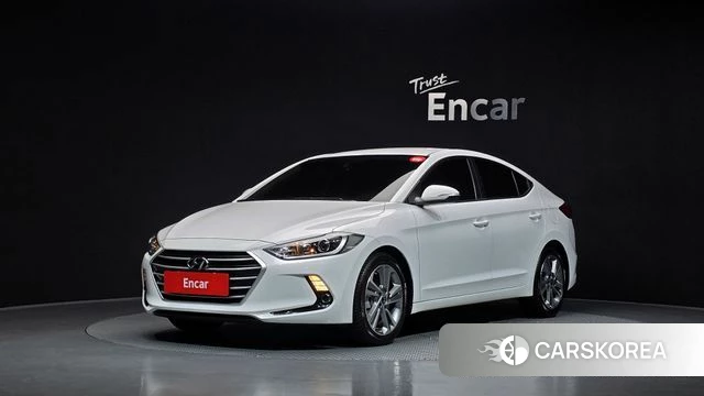 Hyundai Avante AD 2018 Белый из Кореи