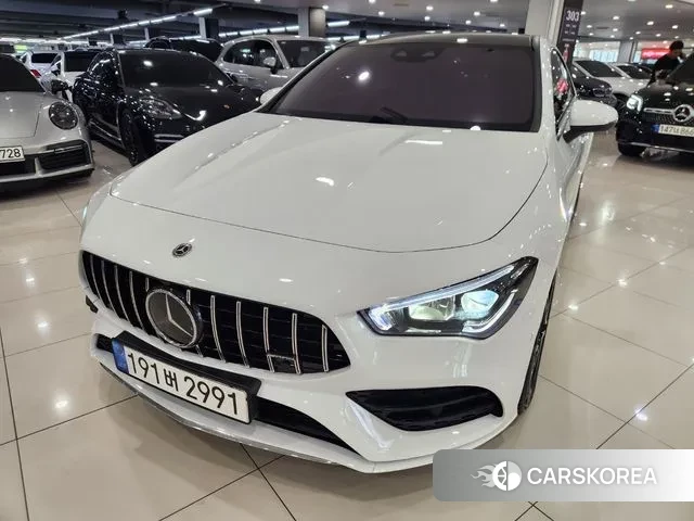 Mercedes-Benz CLA-Class C118 2022 Белый из Кореи