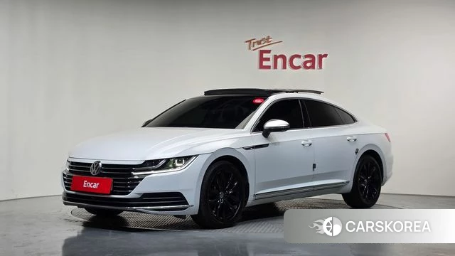 Volkswagen Arteon 2019 Белый из Кореи