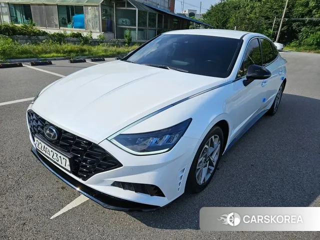 Hyundai Sonata (DN8) 2020 Белый из Кореи