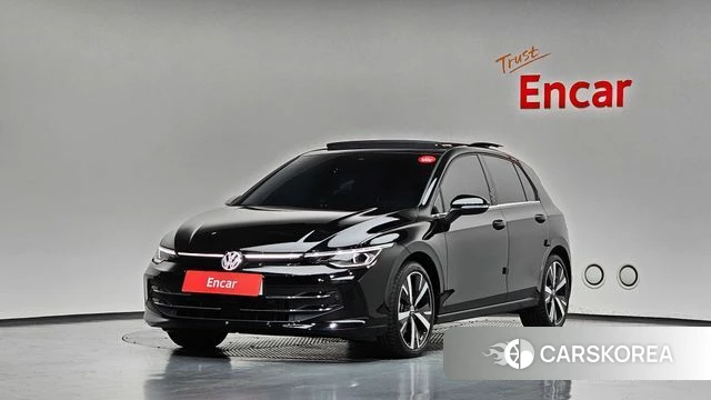 Volkswagen Golf 8th Generation 2025 Черный из Кореи