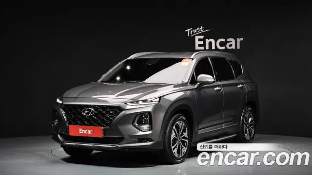 Hyundai Santa Fe TM 2018 Серый из Кореи