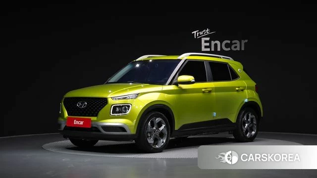 Hyundai Venue 2020 Светло-зеленый из Кореи