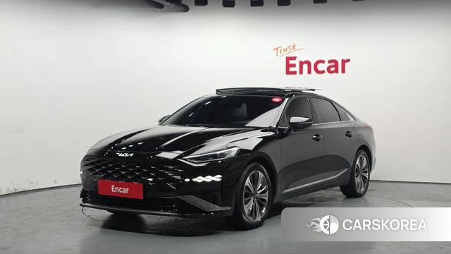 Kia K8 Hybrid 2022 Черный из Кореи