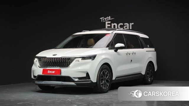 Kia Carnival 4th generation 2021 Белый из Кореи