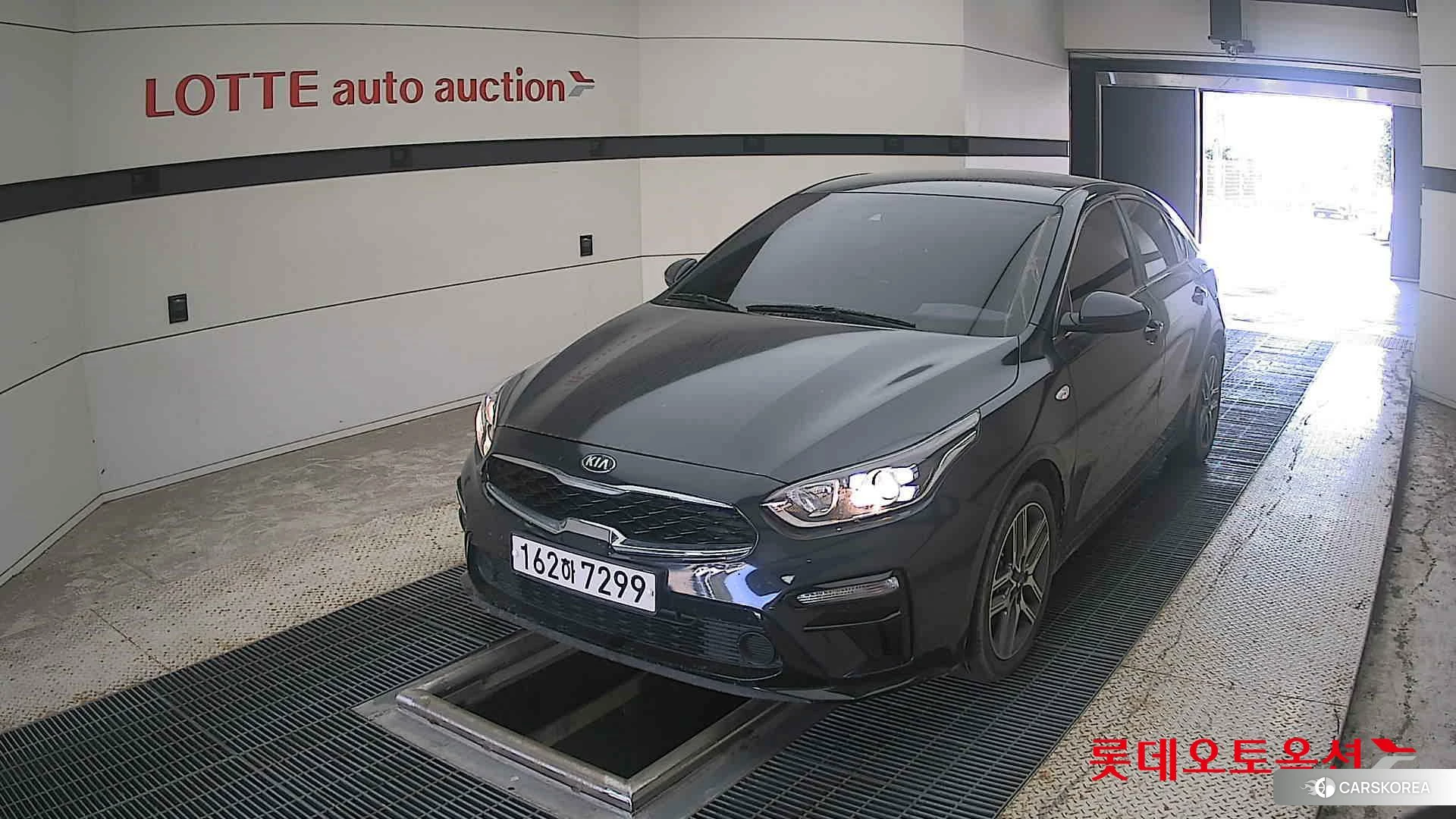 Kia K3 2021 Gravity Blue из Кореи