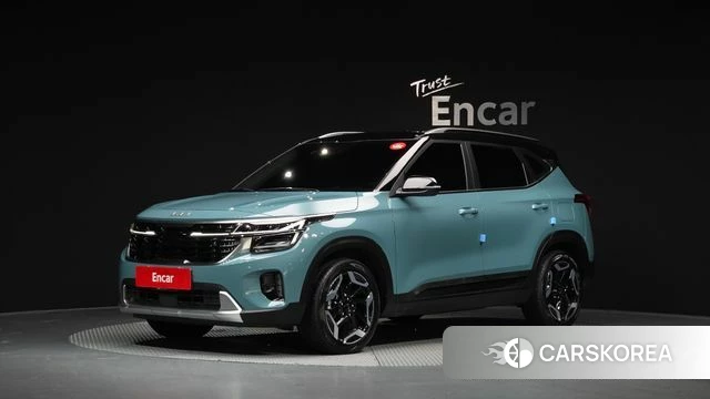 Kia The New Seltos 2025 Небесно-голубой из Кореи