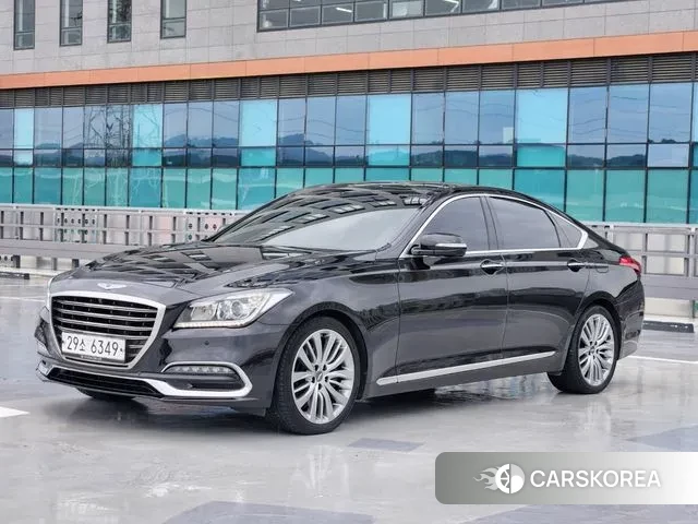 Genesis G80 2018 Черный из Кореи