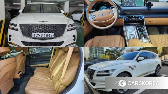 Genesis GV80 2020 Белый из Кореи