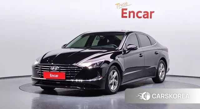 Hyundai Sonata (DN8) 2021 Черный из Кореи